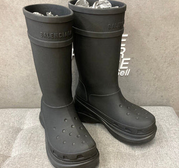 BALENCIAGA クロックス レインブーツ ブラック 43 148410552