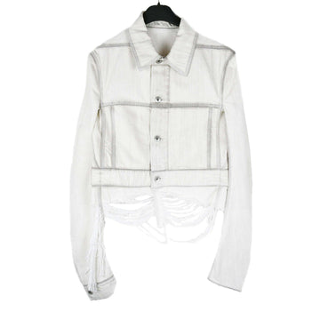 RICK OWENS クロップドデニムジャケットRR01F2703DMWSH 13685 154652182