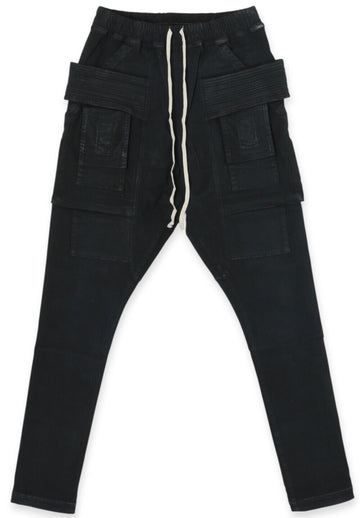 Rick Owens DRKSHDW CREATCH CARGO Pants Stretch Denim DU02B4376 09 37937397
