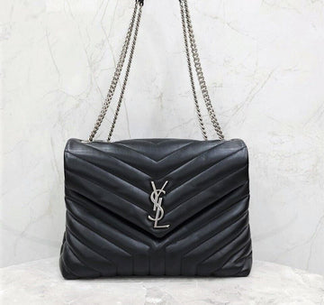Saint Laurent Lulu Quilting Medium Leather Shoulder Bag 574946 145738115