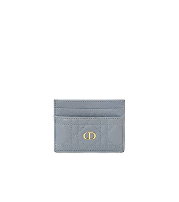 DIOR Blauer Karo Kartenhalter Geldbörse 53910 154667251