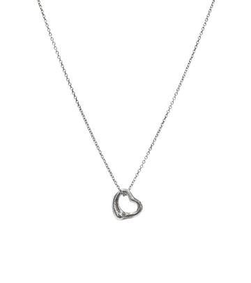 TIFFANY & CO オープンハート シルバー ネックレス 54393 154667265