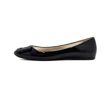 Roger Vivier Black Patent Flat Shoes RVW66834910 154670369
