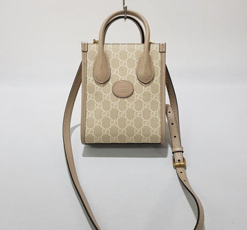 Gucci Interlocking GG Mini Tote Crossbody Bag 135838934