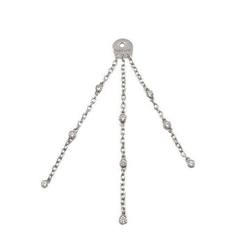 Fred Infinity Diamond Earring Chain 40126013 154697219