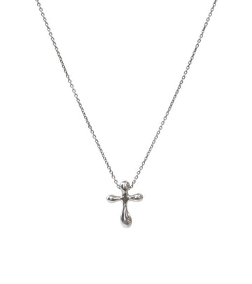 Tiffany & Co Cross Silver Necklace 53210 154700792