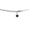 GUCCI ブラックインターロッキングGシルバーネックレス 53687 154701295 [P]