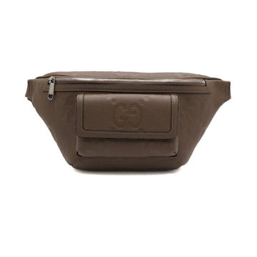 Gucci Beige Leather Jumbo GG Men's Belt Bag Crossbody A51222 154714337