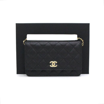 CHANEL Gold CC Chain Shoulder Bag and Crossbody Bag aa62434 154714349