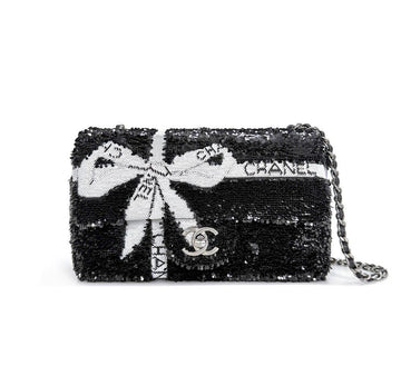 CHANEL ビーズメタルフラップバッグ ORQBZVI7 154755536