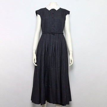 Dior Silk Blend Belt Strap Women's Dress 151R02A1314 154759603