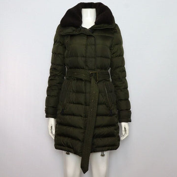 BURBERRY 3952493 Damen-Belted Daunenjacke in Khaki aa62269 154759604
