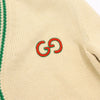 GUCCI コットンパイナップルロゴゴールドボタンユニセックスカーディガン 683098 aa62383 154759629 [P]