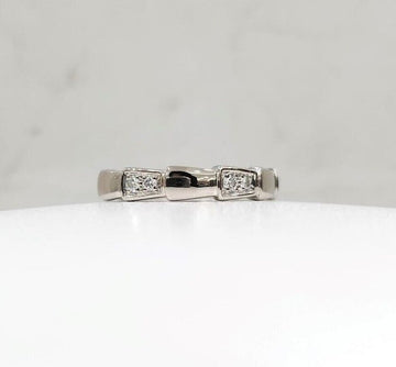 BULGARI 18k Diamant Serpenti Viper Ring 18K Weißgold 49 353381 151004679