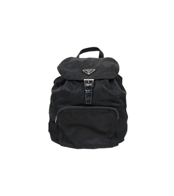 Prada Black Pocono One Pocket Backpack 53955 154784273