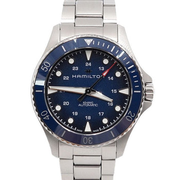 HAMILTON カキネイビー SCUBA AUTO スクーバ 43MM 自動巻き ステンレス メンズ ウォッチ H82505140 154814600