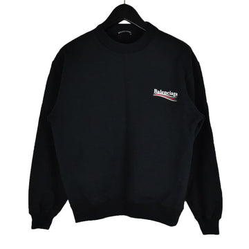 BALENCIAGA ポリティカル ウェーブ クルーネック 536585 13697 154814830