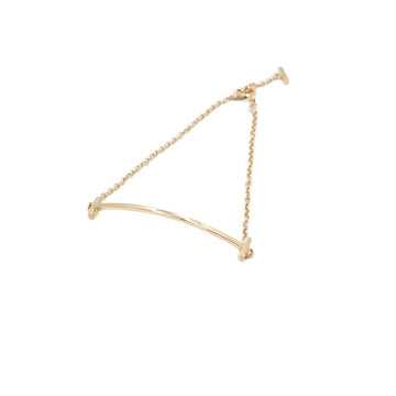 Tiffany & Co 18K Yellow Gold T Smile Small Bracelet Women AA60379 AA60316 152316599