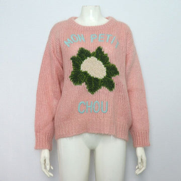 Gucci Moher Blend Cauliflower Women's Knit Sweater 639425 154876826