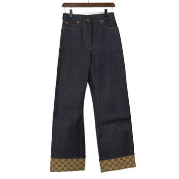 Gucci Cuff Denim Women's Jeans 701702 154877600