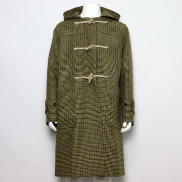GUCCI ハウンドトゥース チェック フード 男性 ダッフルコート ジャケット 702516 154877670