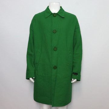 Prada Single-Breasted Cotton Men's Coat UC531D 154877671