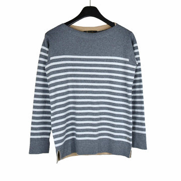 LORO PIANA カシミアストライプニット 13744 154930152