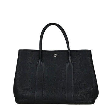 HERMES ガーデンパーティ レザー トートバッグ 13724 154930166