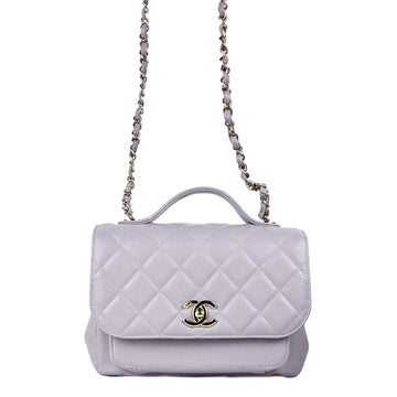 CHANEL Caviar Business Affinity Top Handle Shoulder Bag A93607 13732 154930175