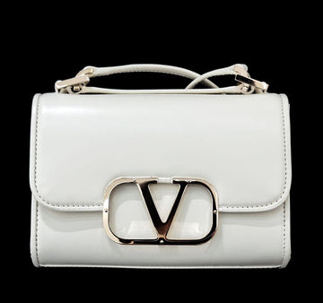 Valentino Signature V Logo Shoulder Bag 7301105459 86057326