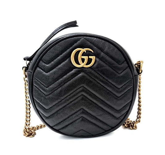 GUCCI マモン ラウンド ミニ クロスバッグ 550154 7351785518 102202938
