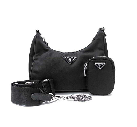 PRADA テスート チェーンストラップ ホーボーバッグ 1BH204 7099480268 63603669