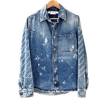 Off White Diag Denim Jacket 7284463805 79995990