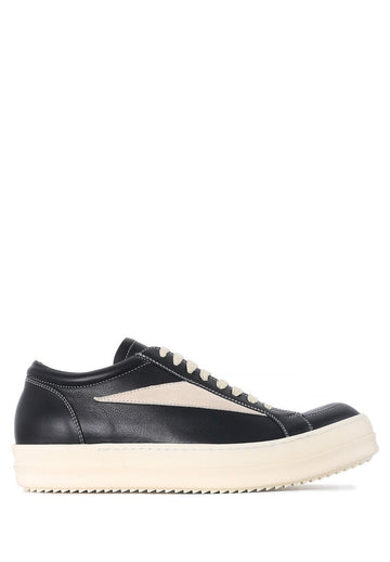 RICK OWENS ヴィンテージスニーカー ブラックミルクミルク RU01E5897 LCOLVS 911 126606834