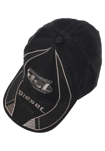 Diesel Carson Hat Black Gray stamp: A17397 0PFAA 93R 137611135