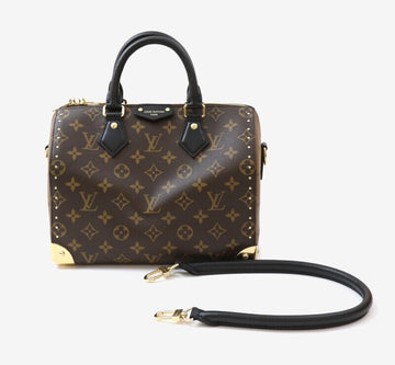 Louis Vuitton Speedy Trunk 25 Monogram Crossbody Bag M26181 154942201