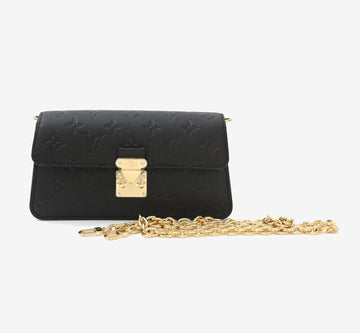 LOUIS VUITTON ウォレット・オン・チェーン メティス モノグラム アンプレンティ ブラック クロスバッグ M82637 154942207