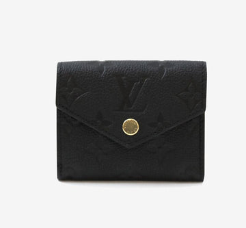Louis Vuitton Zoe Wallet Monogram Empreinte Black Bifold Card Holder 8440635323 154942223