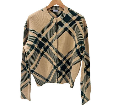 BURBERRY ウールチェックカーディガン 7687697903 142383745