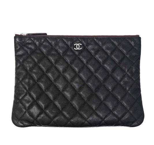 CHANEL キャビア クラッチ ニューミディウム 7436173323 118717529