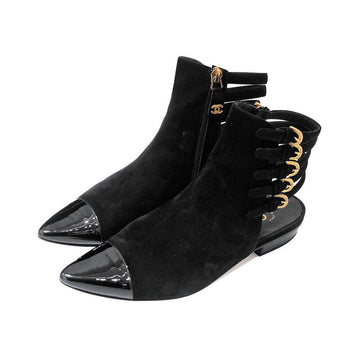 CHANEL Suede Boots 7487693326 123772993