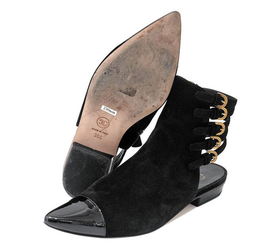 CHANEL Suede Boots 7487693326 123772993