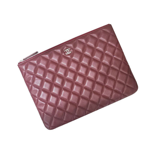 CHANEL ラムスキンクラッチニューミディアム 6838831027 51242316