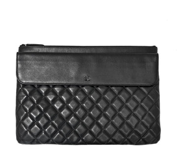CHANEL Lammleder Klappen Clutch Groß 6974204276 55858334