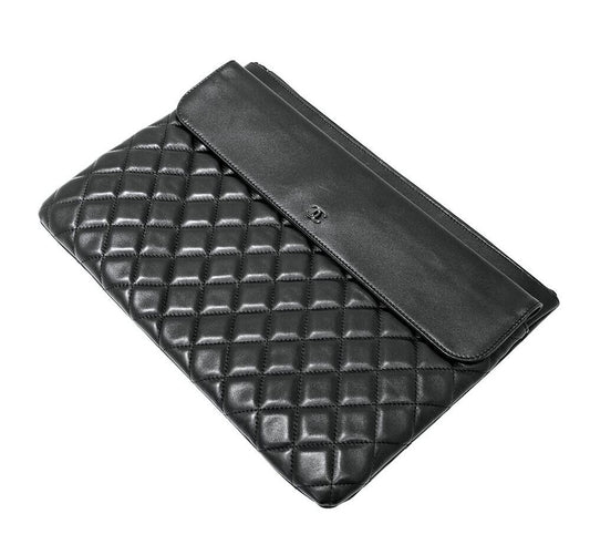 CHANEL ラムスキン フラップ クラッチ ラージ 6974204276 55858334