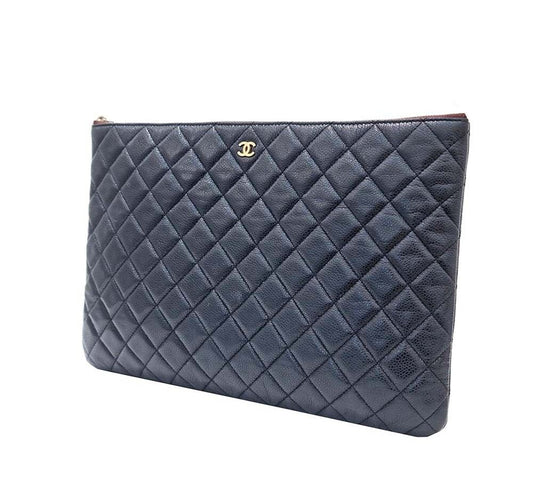 CHANEL キャビア クラッチ ラージ 5892352363 29133744
