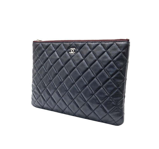 CHANEL キャビア クラッチ ニューミディアム 5888203522 29083234