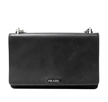 PRADA サフィアーノファブリックショルダーバッグ 1BD008 7593778229 134564435