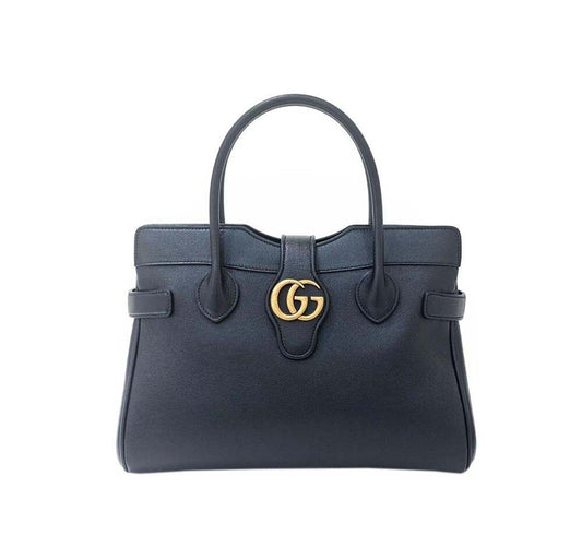 GUCCI G ミディアムトップハンドルショルダーバッグ 658442 6030683849 30560214