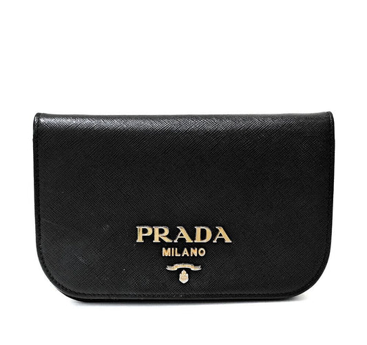 PRADA サフィアーノ チェーン クロスバッグ 1BH019 7254739567 76821548